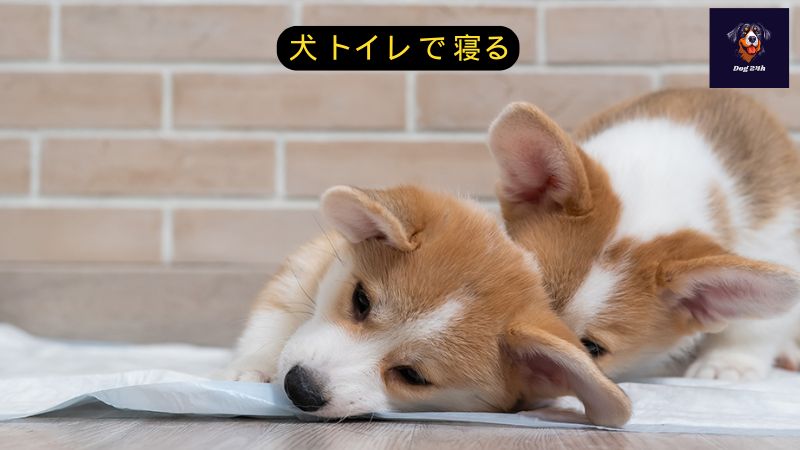 犬 トイレ で 寝る